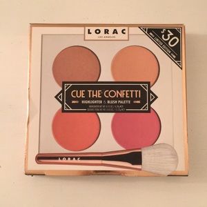 •NWT• Lorac Cue The Confetti Palette
